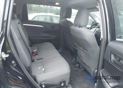 2018 Toyota Highlander Le из США, поврежденный, VIN 5TDBZRFHXJS488260